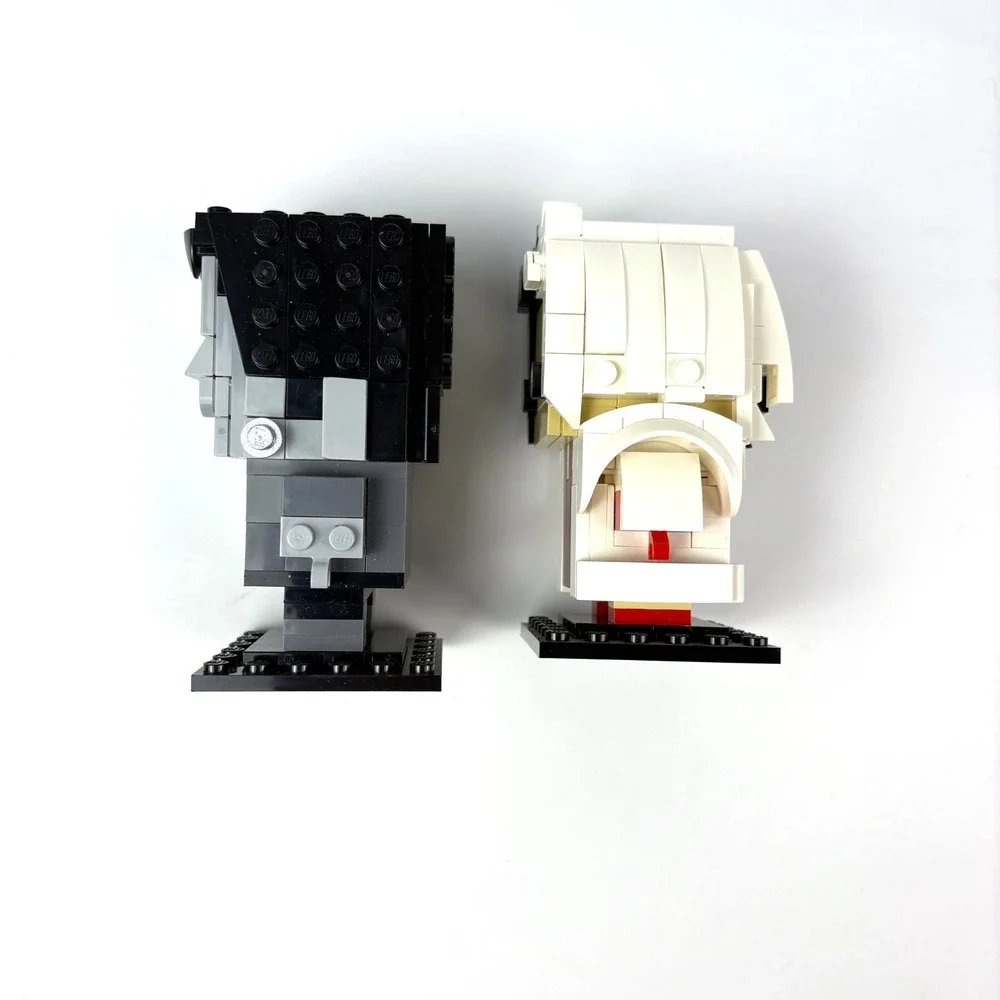 Lego Brick Headz Universal Frankenstein 40422 Disney Cruella deVil No Box/Manual